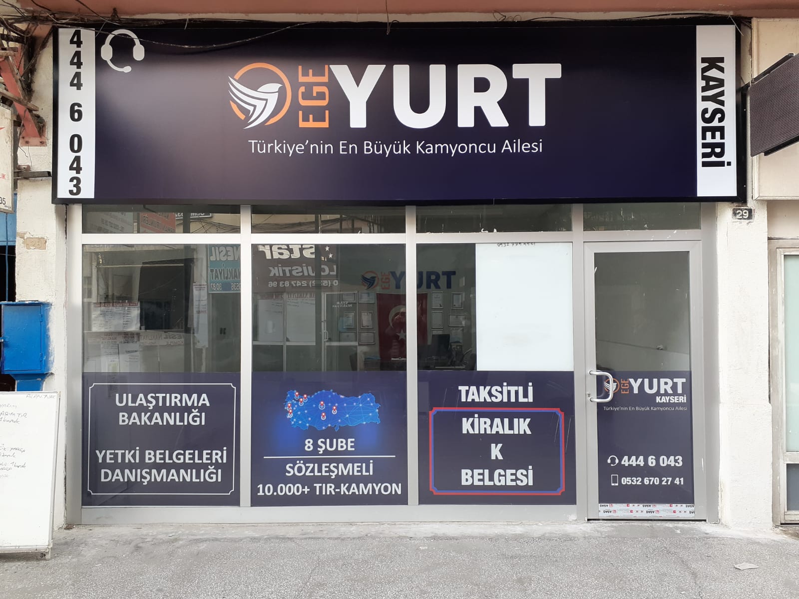 Ege Yurt Kayseri ofisi